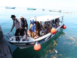 Pastikan Pemerataan Jaringan, Kominfo Makassar Monitoring Wilayah Kepulauan Sangkarrang