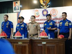 Program 70 Jam Pelajaran, DamKarMat Makassar Latih Personel Hadapi Situasi Darurat