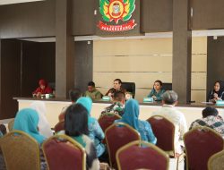 Camat Ari Pimpin Rapat Koordinasi, Ini Yang di Bahas :