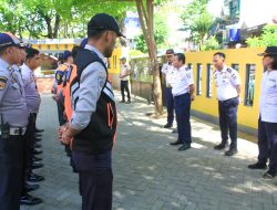 Kadishub Zainal Ibrahim Pantau Titik Kondisi Kesiapan Lomba di Kelurahan Manggala