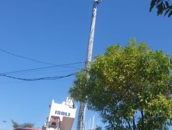 Rutinitas LPJU Dishub Kota Makassar Lakukan Pengecekan Lampu Jalan, Ini Tujuannya :