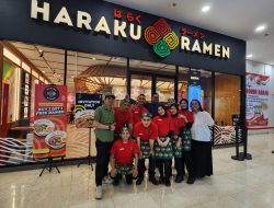 Perlebar Sayap di Makassar, Haraku Ramen Buka Gerai Kedua di Mall Panakkukang