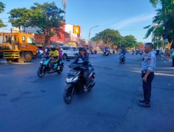 Arus Jalur Perbatasan Kabupaten Gowa Menuju Kota Makassar Terpantau Lancar