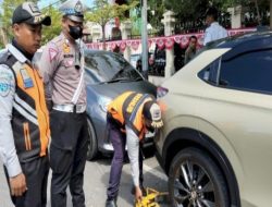Dishub Makassar, Gembok Kendaraan di Tempat Larangan Parkir