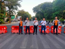 Giat Minggu Today Pemerintah di Kawal Dishub Makassar, Ini Jalan Buka Tutup
