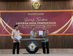 Rudianto Lallo Hadiri Hasil Pemeriksaan BPK