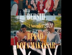 Sabtu Bersih Bagian Keuangan Kota Makassar