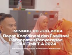 Muhammad Dahlan Pimpin Rapat Koordinasi dan Fasilitasi Percepatan Penyerapan DAK Fisik 2024