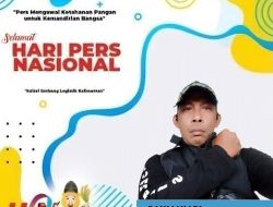 Direktur Utama Timestimur.com Selamat Hari Pers Nasional 2025