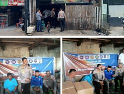 Kapolres Aldy Laksanakan Bakti Sosial Bersama PJU ke Masyarakat Kurang Mampu Berikan SIM A