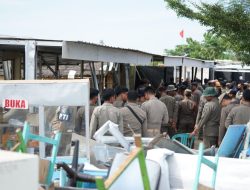 Jaga Ketertiban Kota Satpol PP Kota Makassar Laksanakan Penertiban PKL