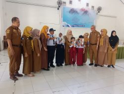 Bantuan CSR Bank Sulselbar di Sambut Hangat Kadis Pendidikan Achi Soleman