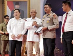 Hebat, Ungkap Kasus Pemalsuan Uang Polres Gowa Diganjar Piagam Penghargaan