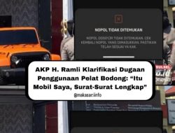 Viralnya Di Media Sosial Terkait Salah Satu Mobil Berplat Nomor Bodong Yang Terparkir Di Halaman Mako Polrestabes Makassar Pemiliknya Angkat Bicara