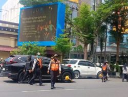 Dishub Makassar Laksanakan Operasi Parkir Sembarangan Tempat