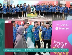 Ketua PKK Kota Makassar Apresiasi Kadis DPMPTSP Dalam Luncurkan Bank Sampah