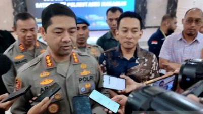 Satpol PP Bersama Kepolisian Polrestabes Makassar Lakukan Pengamanan di Lokasi Peran Kelompok