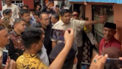 Camat Panakkukang Dampingi Menteri Tinjau Kawasan Kumuh di Pampang