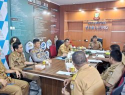 Camat Kecamatan Mamajang Gelar Rapat Pengamanan TPS Terkait Pemilihan RT/RW