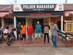 Operasi Cipta Kondisi Polsek Makassar Amankan 5 Orang Peminum Miras Jenis Ballo