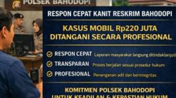 Respon Cepat Kanit Reskrim Bahodopi, Kasus Mobil Rp220 Juta Ditangani Secara Profesional